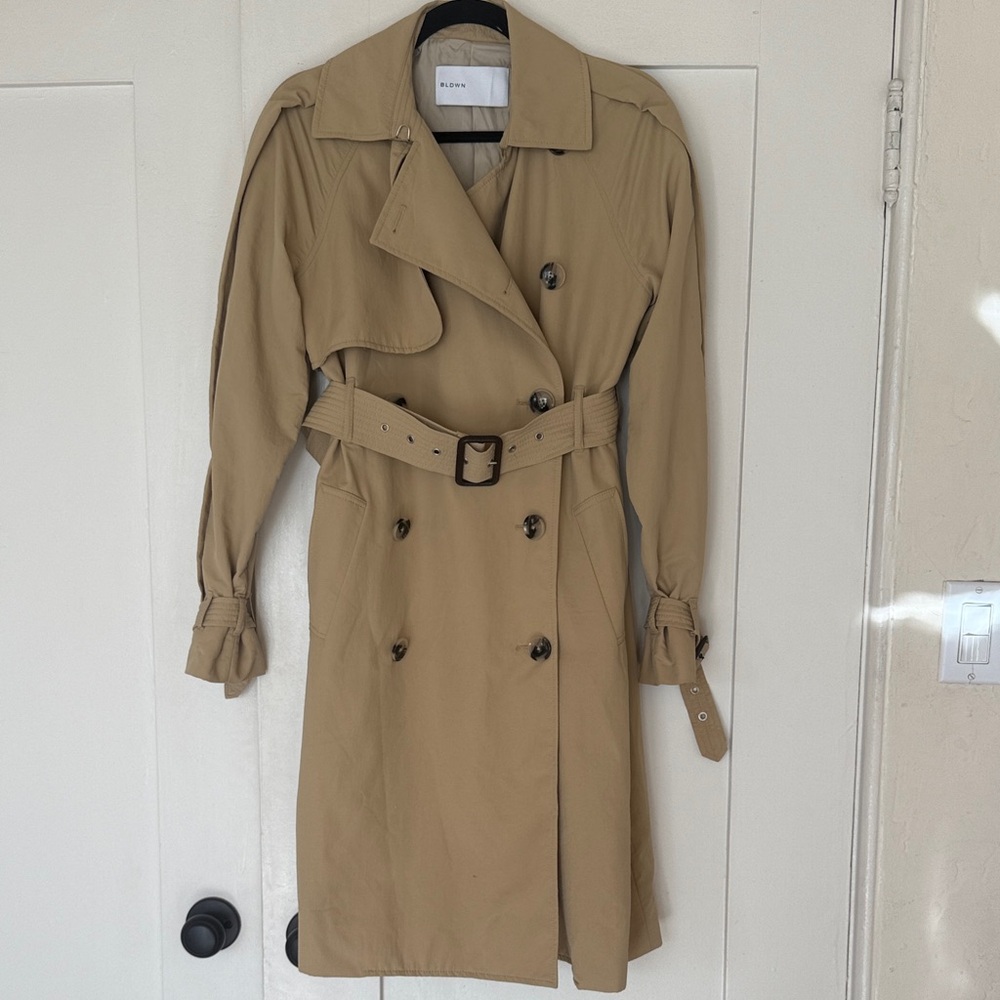 BLDWN Tan Trench Coat